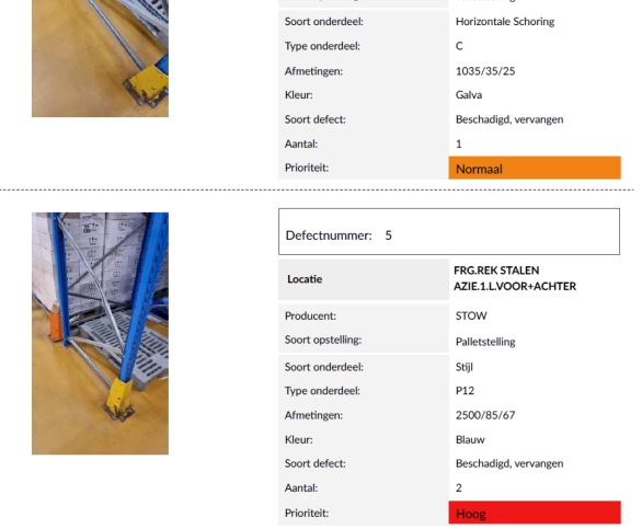 Rapport d'inspection