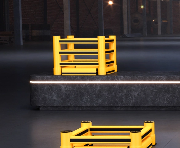 Barrières de colonnes/coin